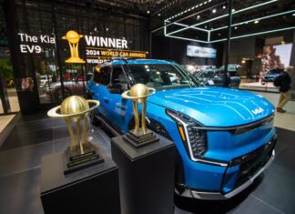 KIA EV9 z tytułem Światowego Samochodu Roku 2024