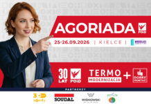 AGORIADA POiD już od 25 września na targach WinDoGlass Innovation 2026 w Kielcach